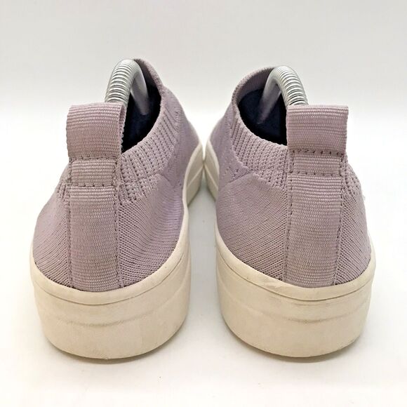 Victorias Secret Slip-On Sneakers Women's 6M Lilac Knit Soc Top Loafers Shoes - Picture 4 of 11